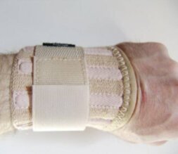 Elastic wrist retainers (pair)