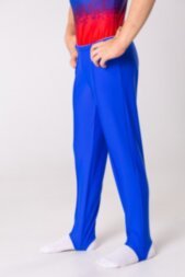 Gymnastic pants. Cornflower (2).
