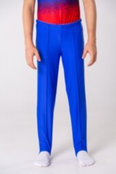 Gymnastic pants. Cornflower (2).