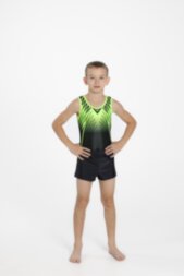 Men's leotard NEO. Green