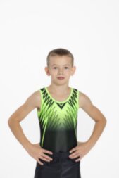 Men's leotard NEO. Green
