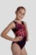 Gymnastic leopard Panther. Black