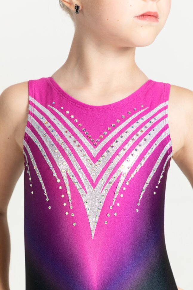 Radiance (pink). Gymnastics Leotard 