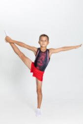 The energy of Victory. Men's gymnastics leotard